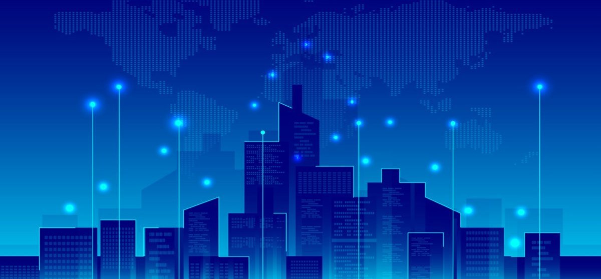 Connected facility illustration
